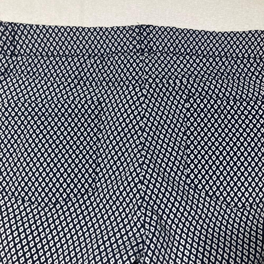 Beth & Madison Black & White Diamond Print Career Pants Size 12 - Picture 9 of 12